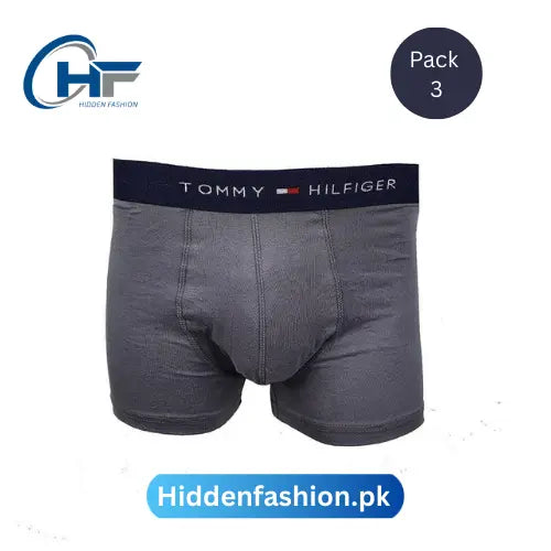 HF Branded T-o-m-m-y H-i-l-f-i-g-e-r Boxer (Pack Of 3)