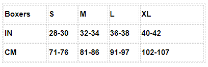 size chart HF HIGH Quality Branded A-d-i-d-a-s B-o-x-e-r (Pack Of 3)