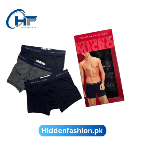 Hidden Fashion branded T-o-m-m-y H-i-l-f-i-g-e-r Bundle  (Boxer, Vest and Socks)