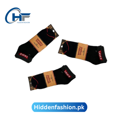 Hidden Fashion  branded L-e-v-i-s Bundle (Boxer, Vest and Socks)