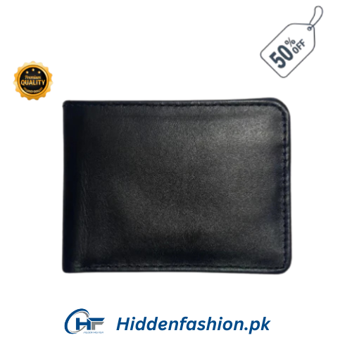 HF Classic Leather Wallet – Black