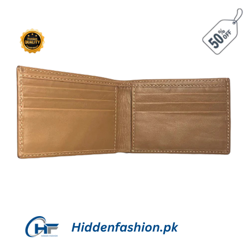 HF Classic Leather Wallet – Caramel Tan