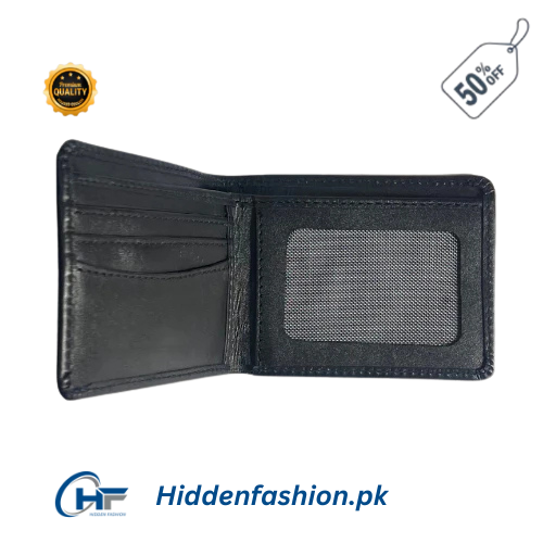 HF Classic Leather Wallet – Black