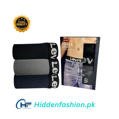 Men's Cotton Boxers T-0-m-m-y and L-e-v-i-e-s (Pack of 6) - Premium Deal
