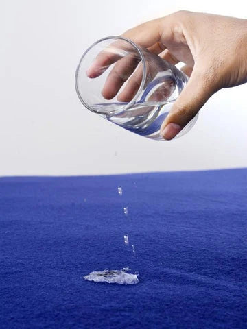 Water Proof Mattress Protector - Blue Terry Cotton Stuff