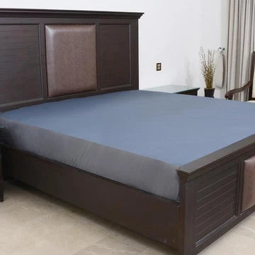 Water Proof Mattress Protector - Grey Terry Cotton Stuff