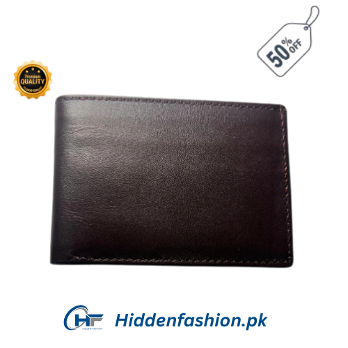 HF Classic Leather Wallet – Mocha Brown
