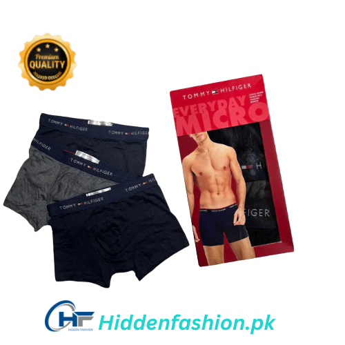 Men's Cotton Boxers T-0-m-m-y and L-e-v-i-e-s (Pack of 6) - Premium Deal