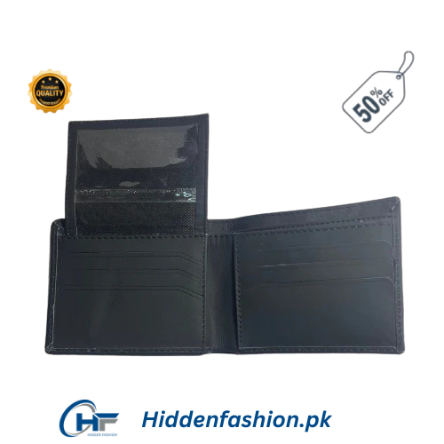 HF Premium Napa Leather Wallet – Black