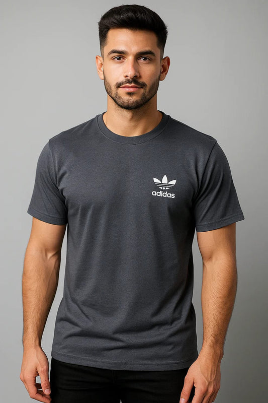 HF Men’s Premium A-d-i-d-a-s Branded Grey T shirts