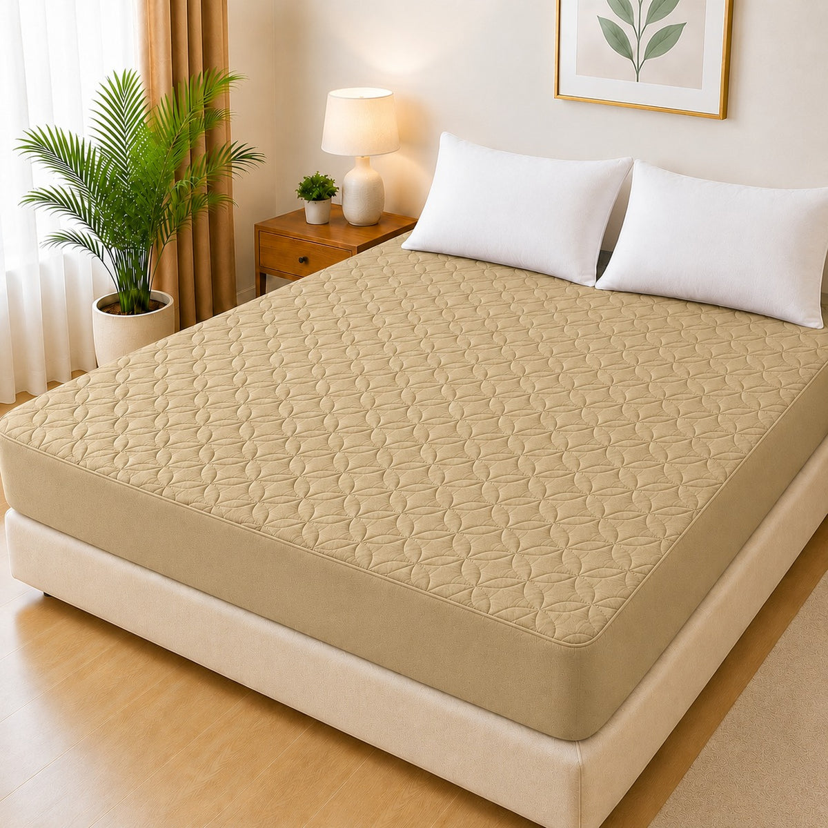 Quilted waterproof Mattress Cover - Skin