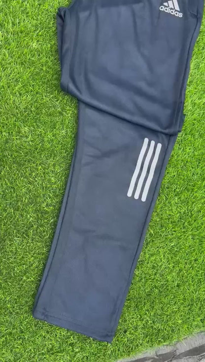 A-d-i-d-a-s Dri-FIT Performance Blue colour Trousers
