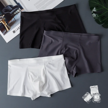 HF Men's Branded Imported Ice silk Boxer (1 Pcs)