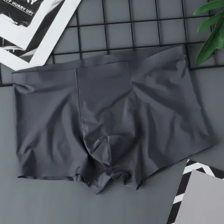 HF Men's Branded Imported Ice silk Boxer (1 Pcs)